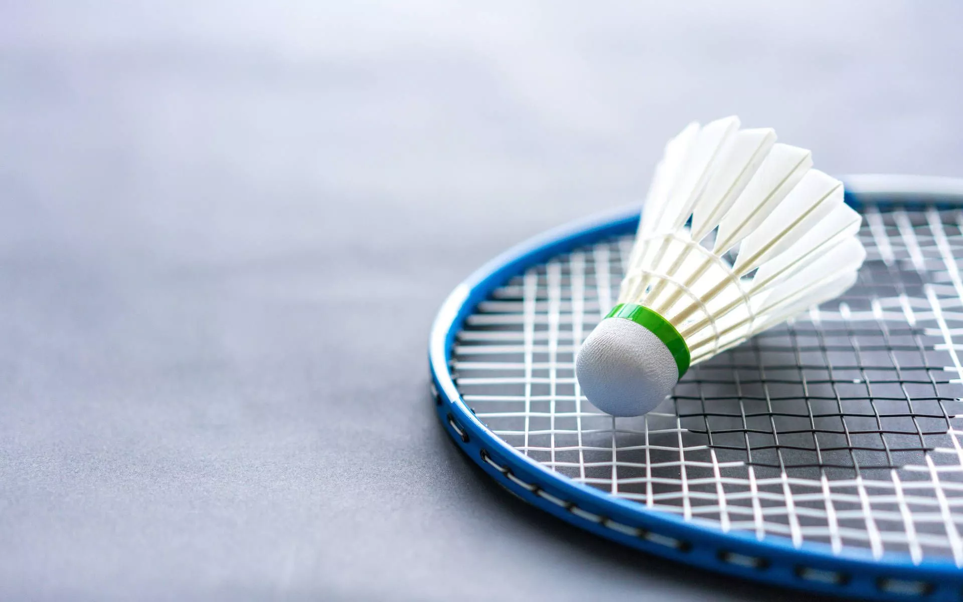 Badminton Racket And Shuttlecock