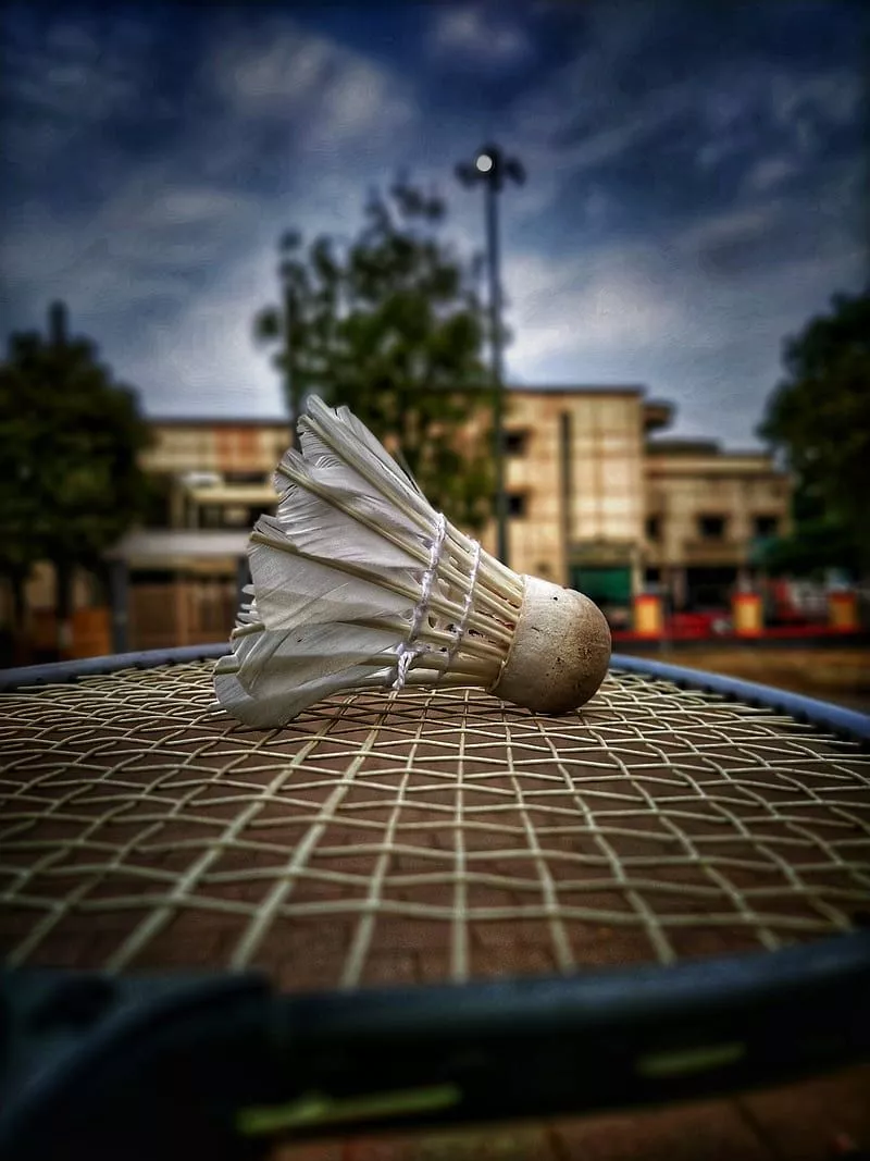 HD badminton feather wallpaper