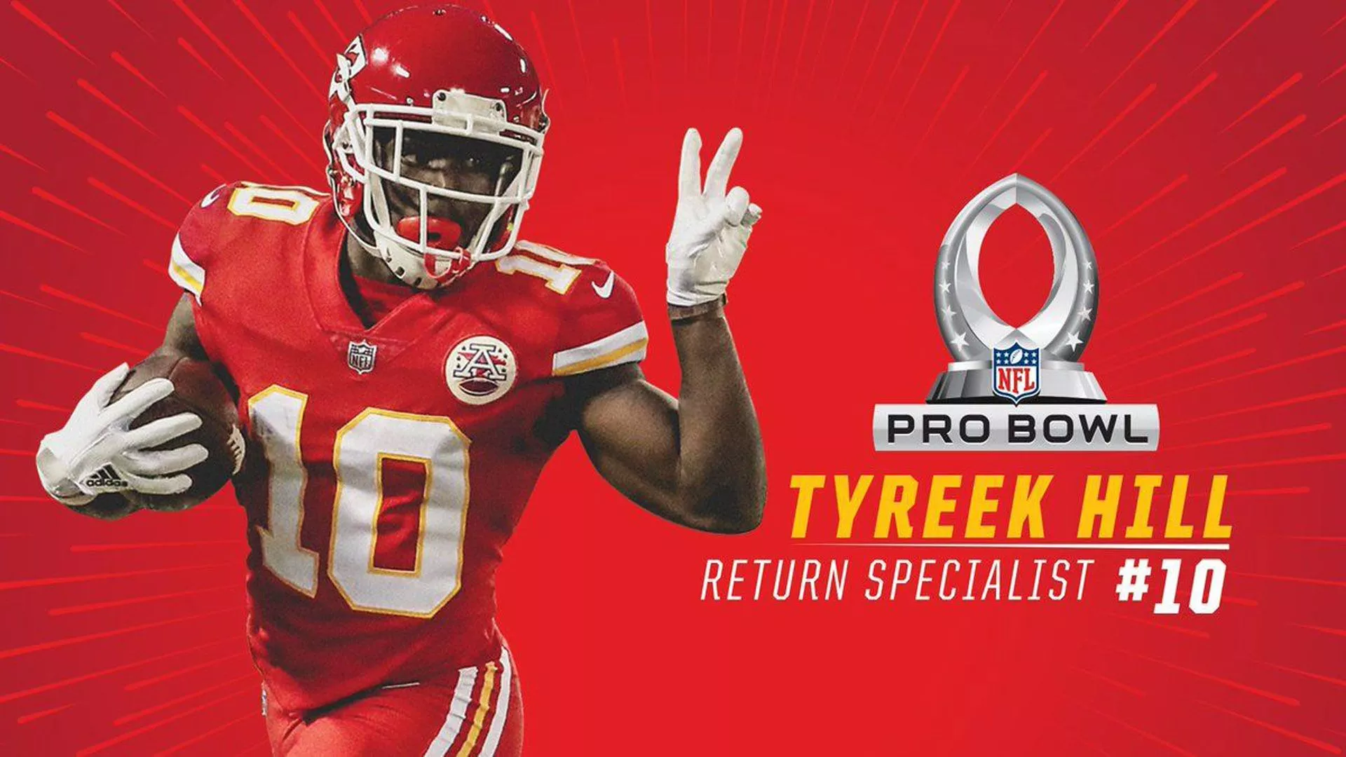 Tyreek Hill Pro Bowl Wallpaper, HD