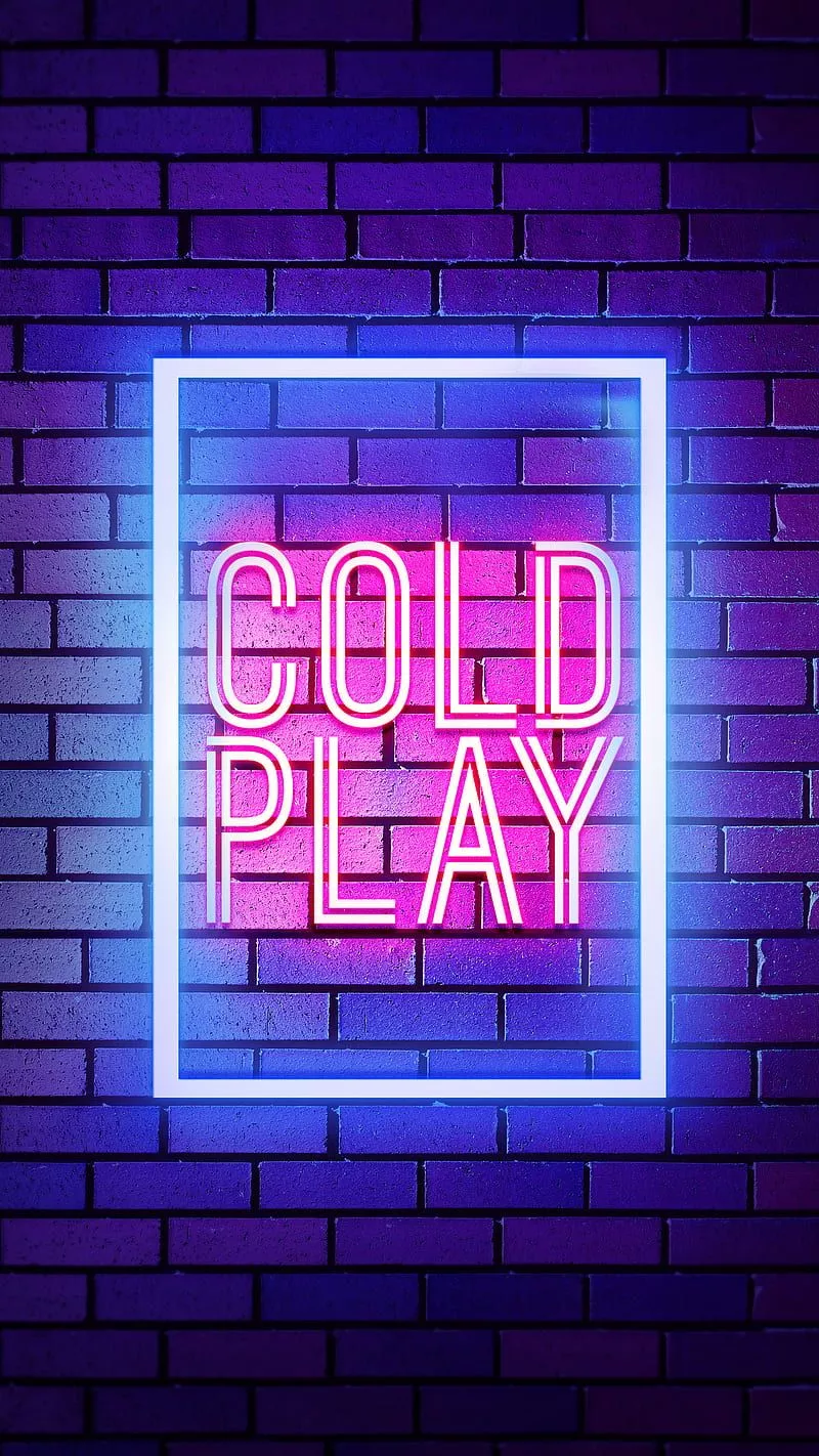 Coldplay, Coldplay band, Neon Coldplay