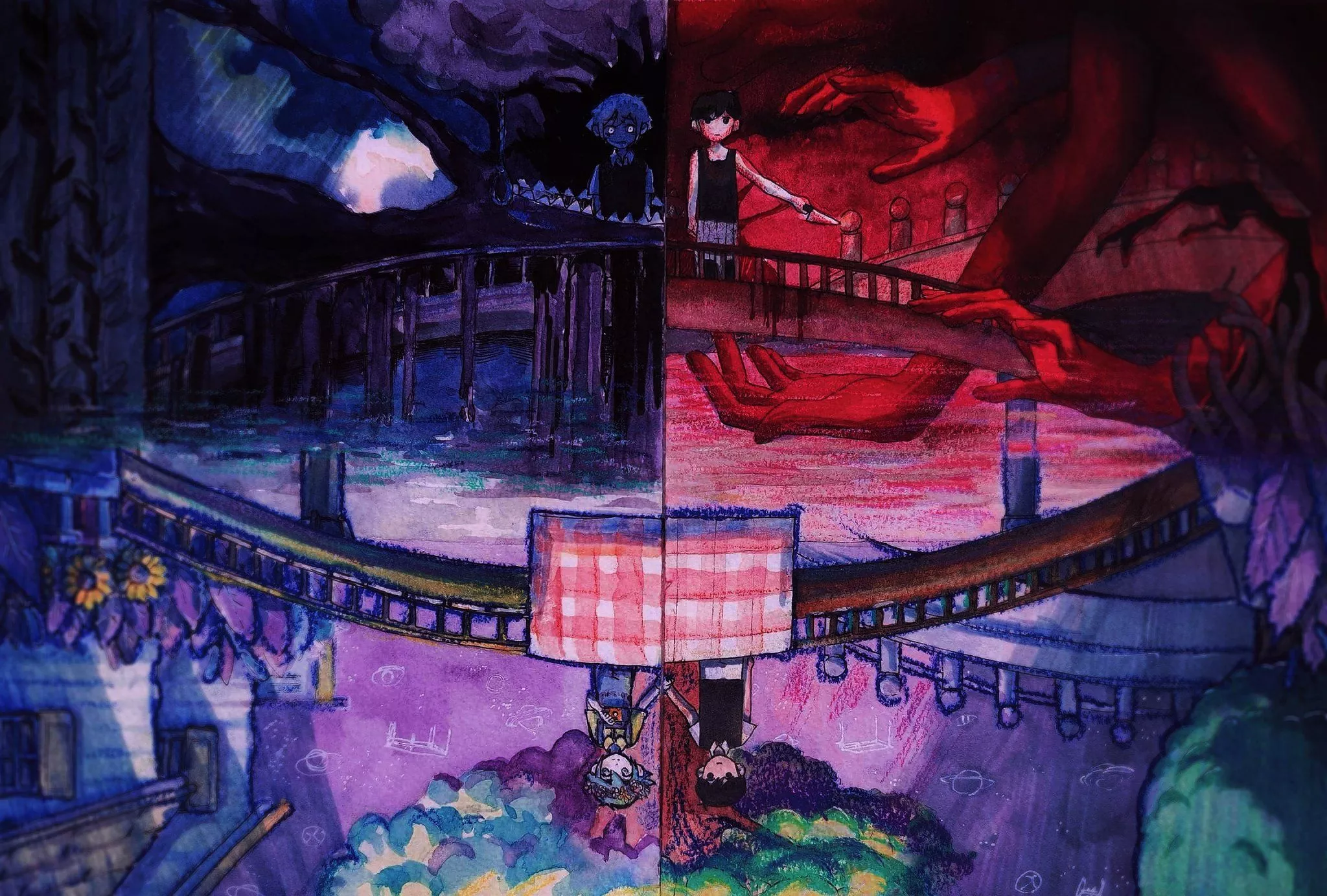 Video Game OMORI HD Wallpaper