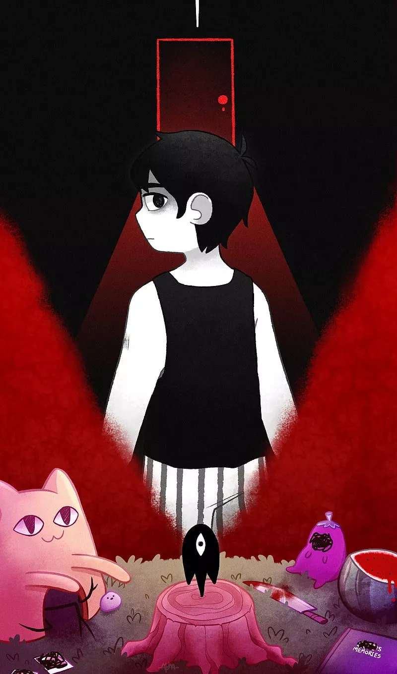 Omori, sad, HD phone wallpaper