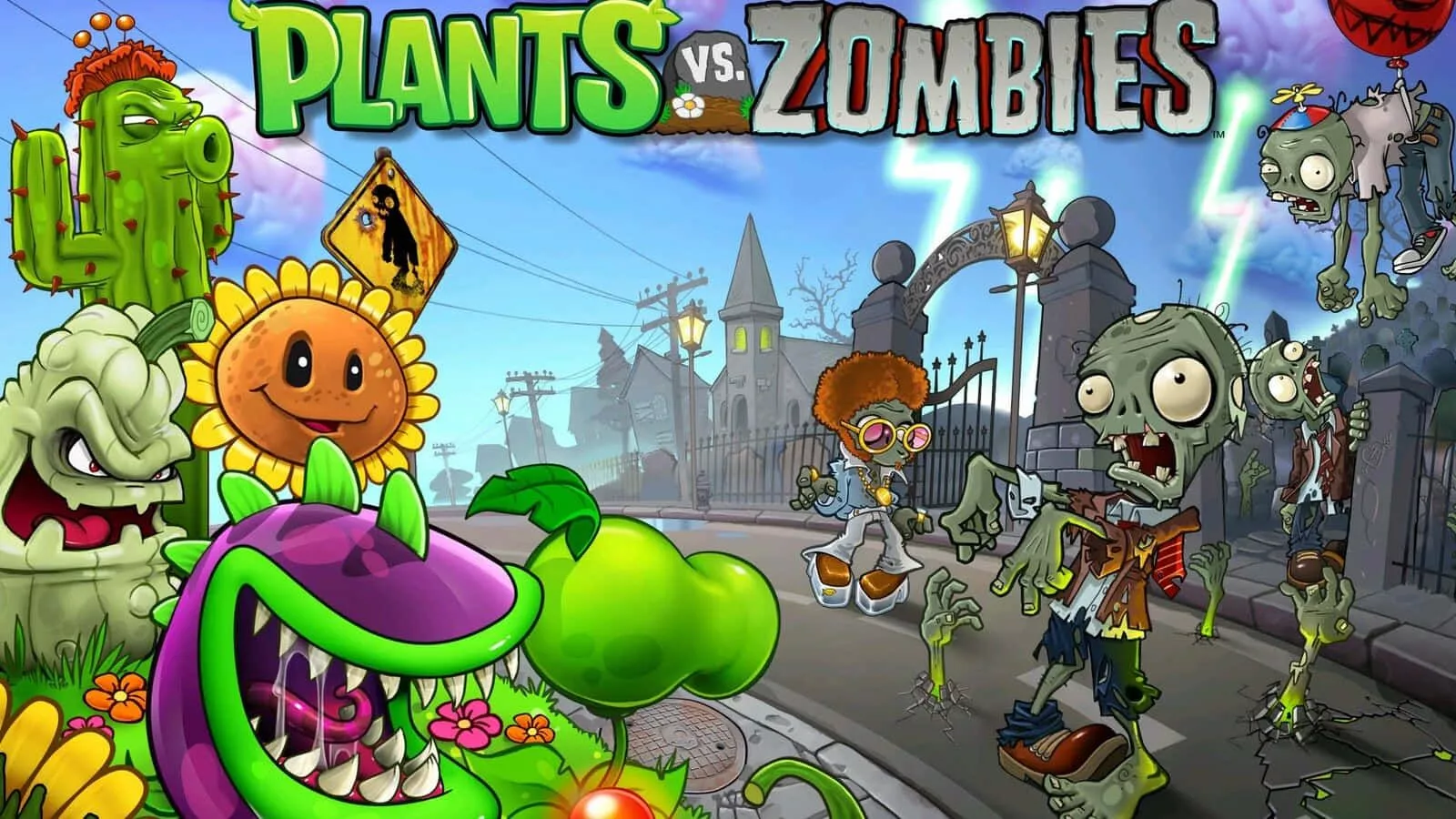 Plants Vs Zombies Background