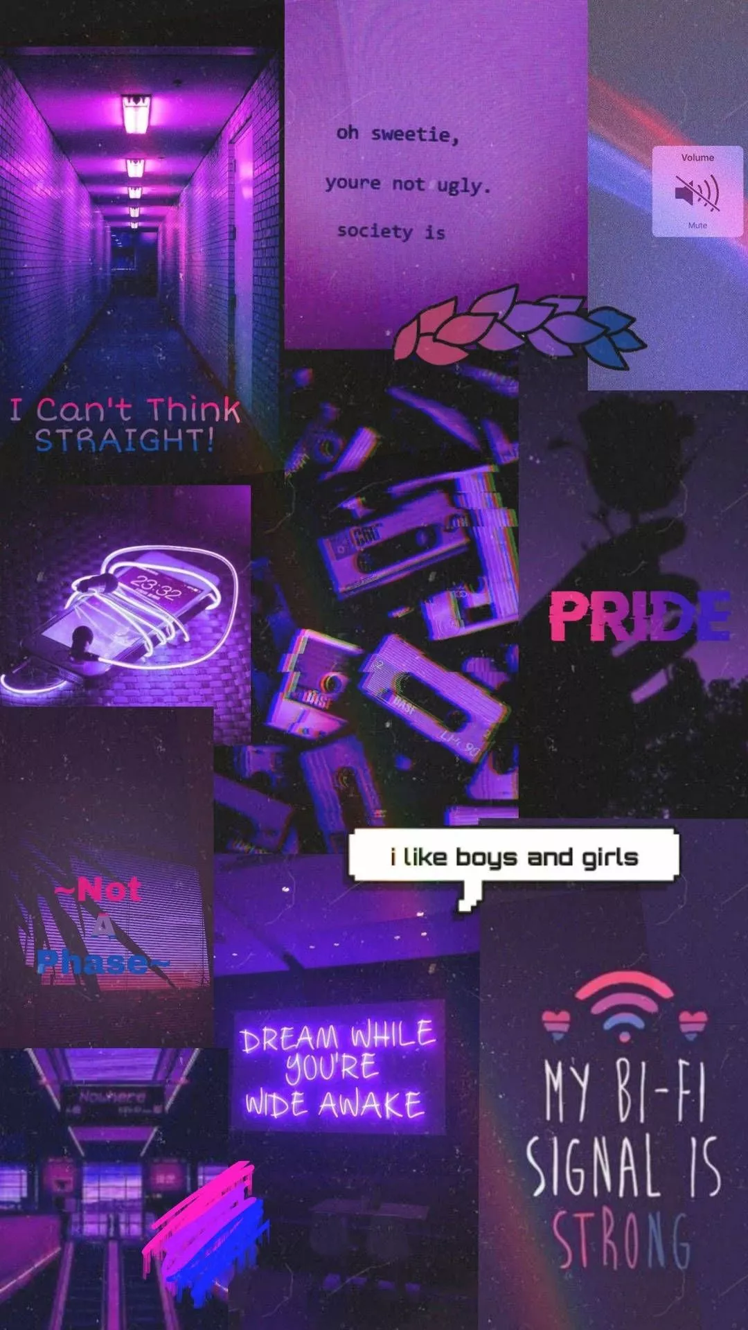 Lgbt Bisexual Violet Aesthetic