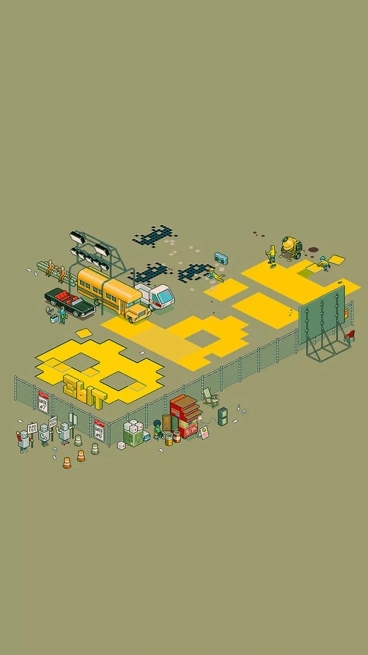 8 Bit Video Game Wallpaper For IPhone