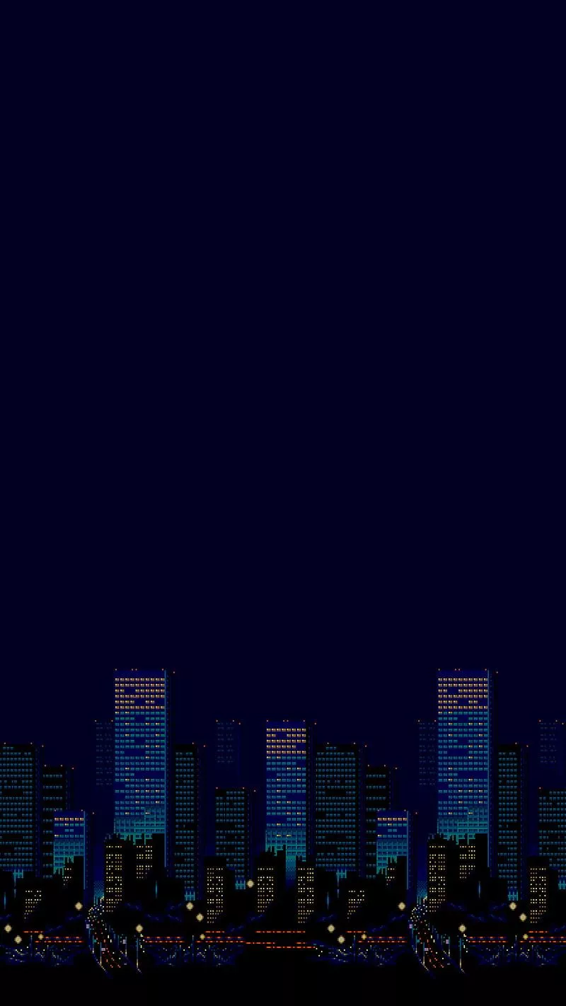 8bit, 8 Bit, City, Gaming, HD Phone
