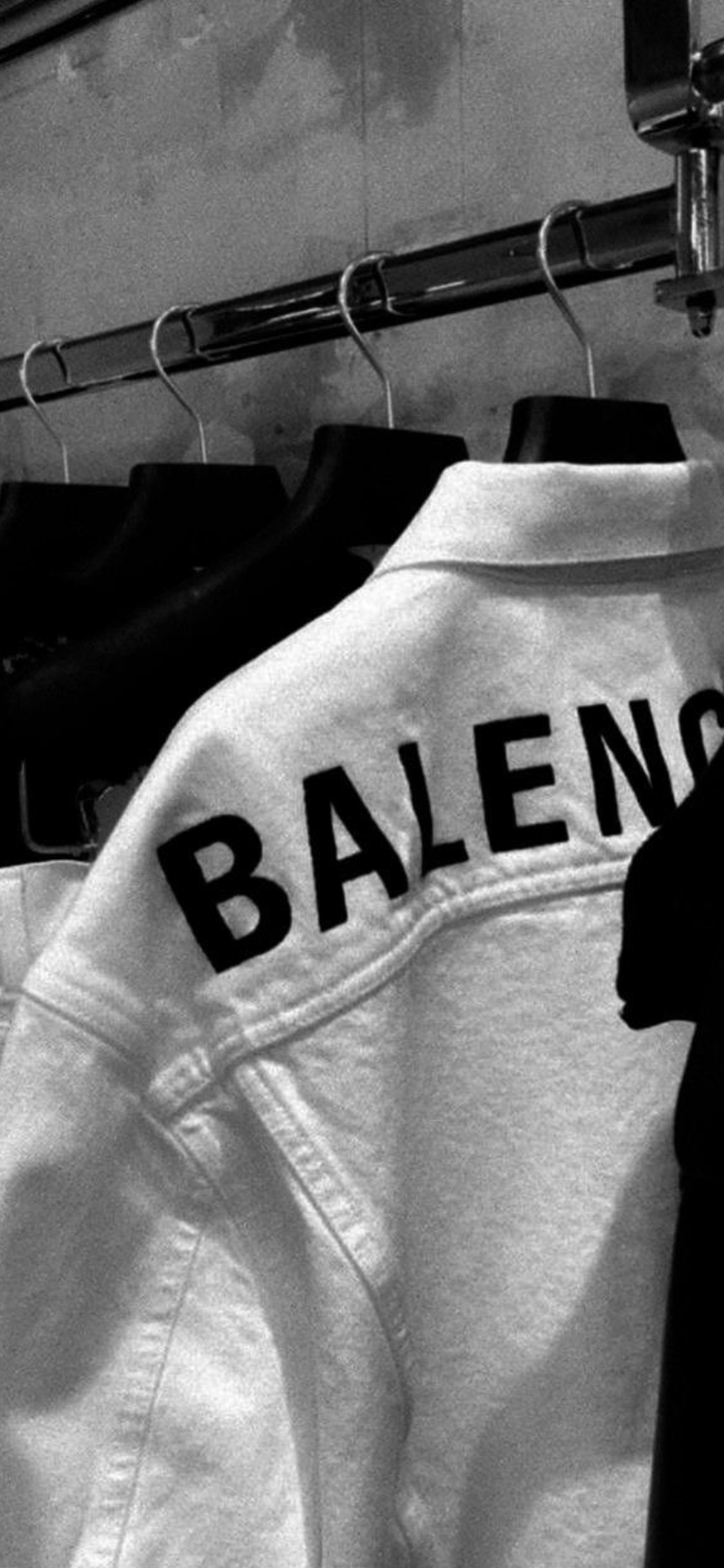 Balenciaga Logo On Clothing