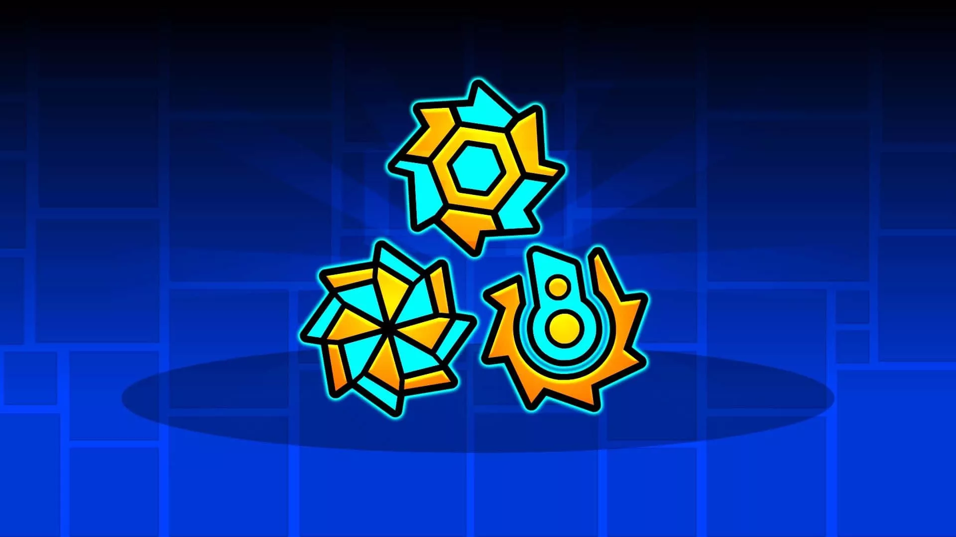 Geometry Dash Icon Wallpaper