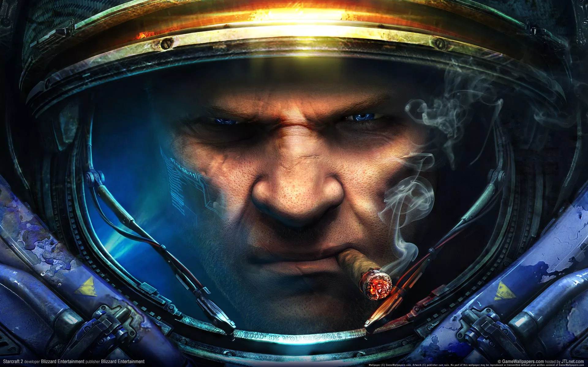 Starcraft II HD Wallpaper: Epic Space