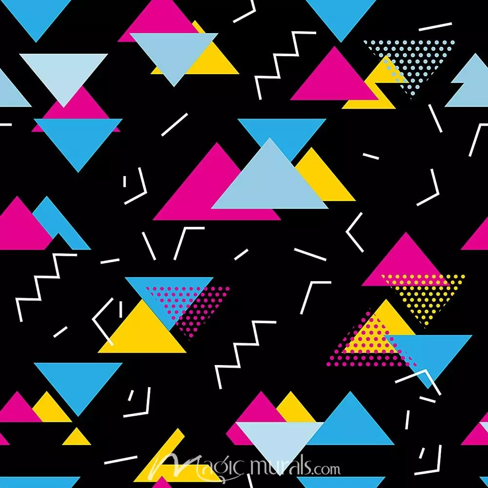 80s Pop Art Wallpaper Mural