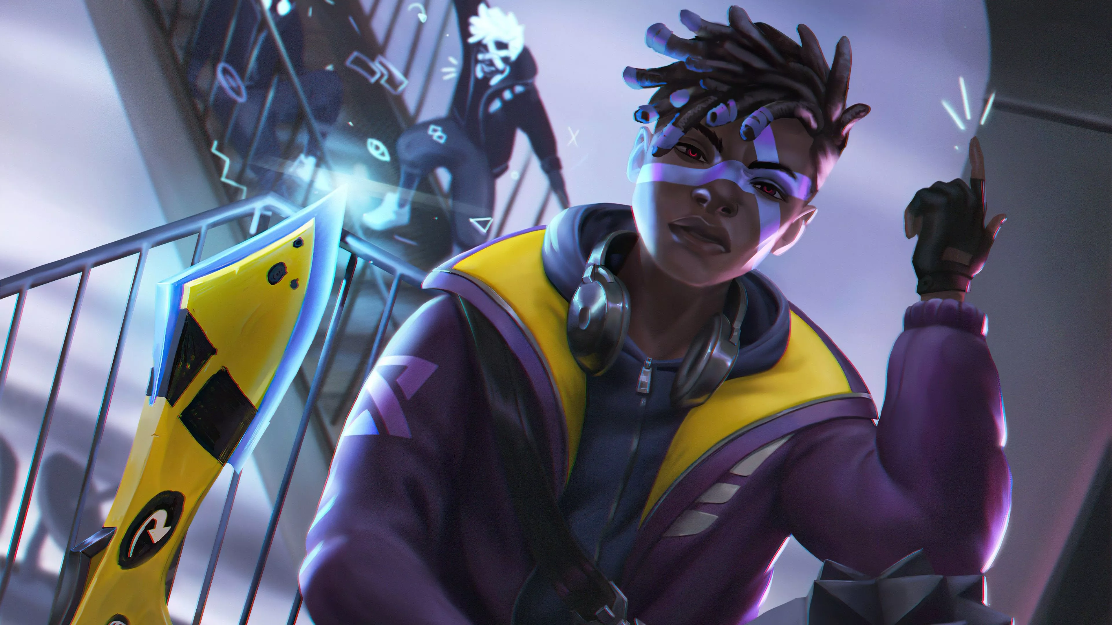 League of Legends Ekko 4K HD Wallpaper