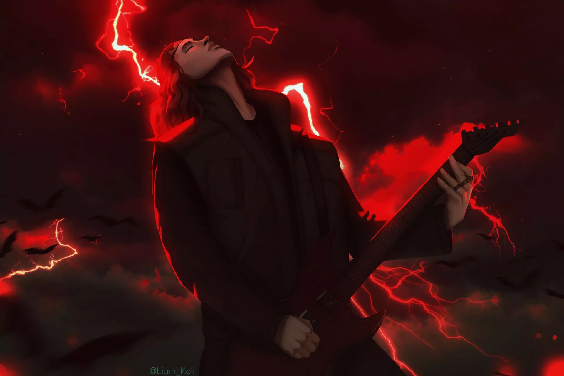 Eddie Munson Cool Art Stranger Things