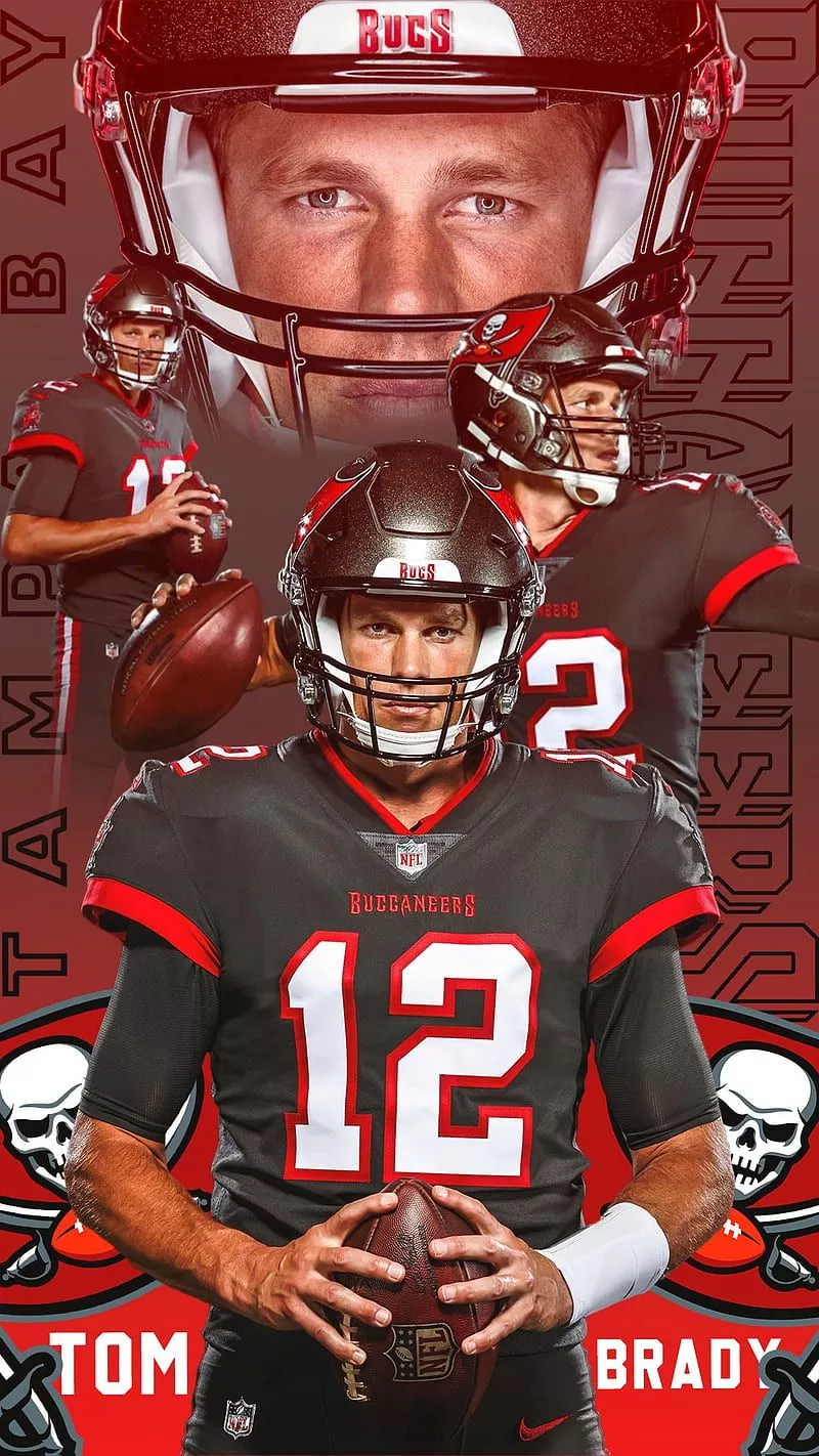 HD tom brady goat wallpaper