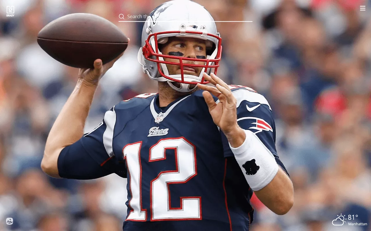 Tom Brady NFL HD Wallpaper New Tab