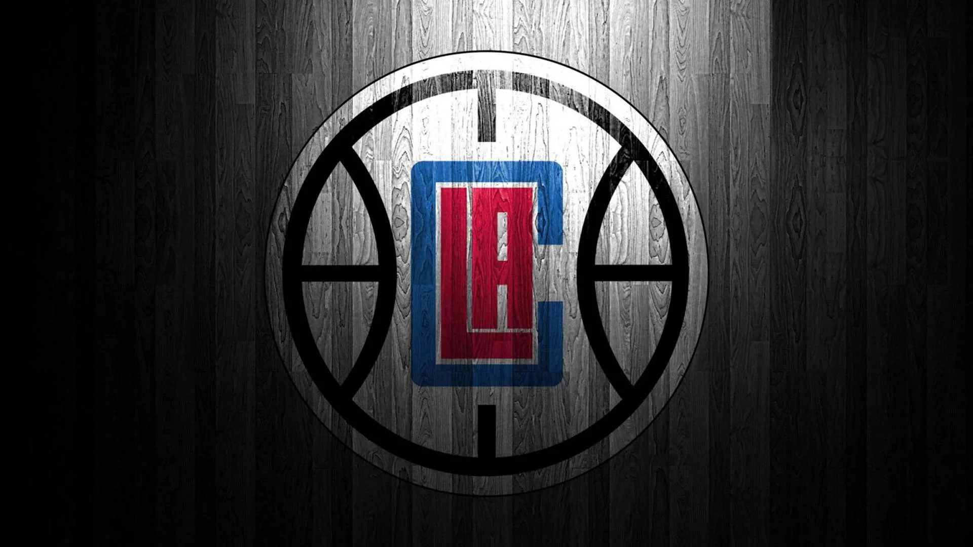 Los Angeles Clippers Vignette Wood