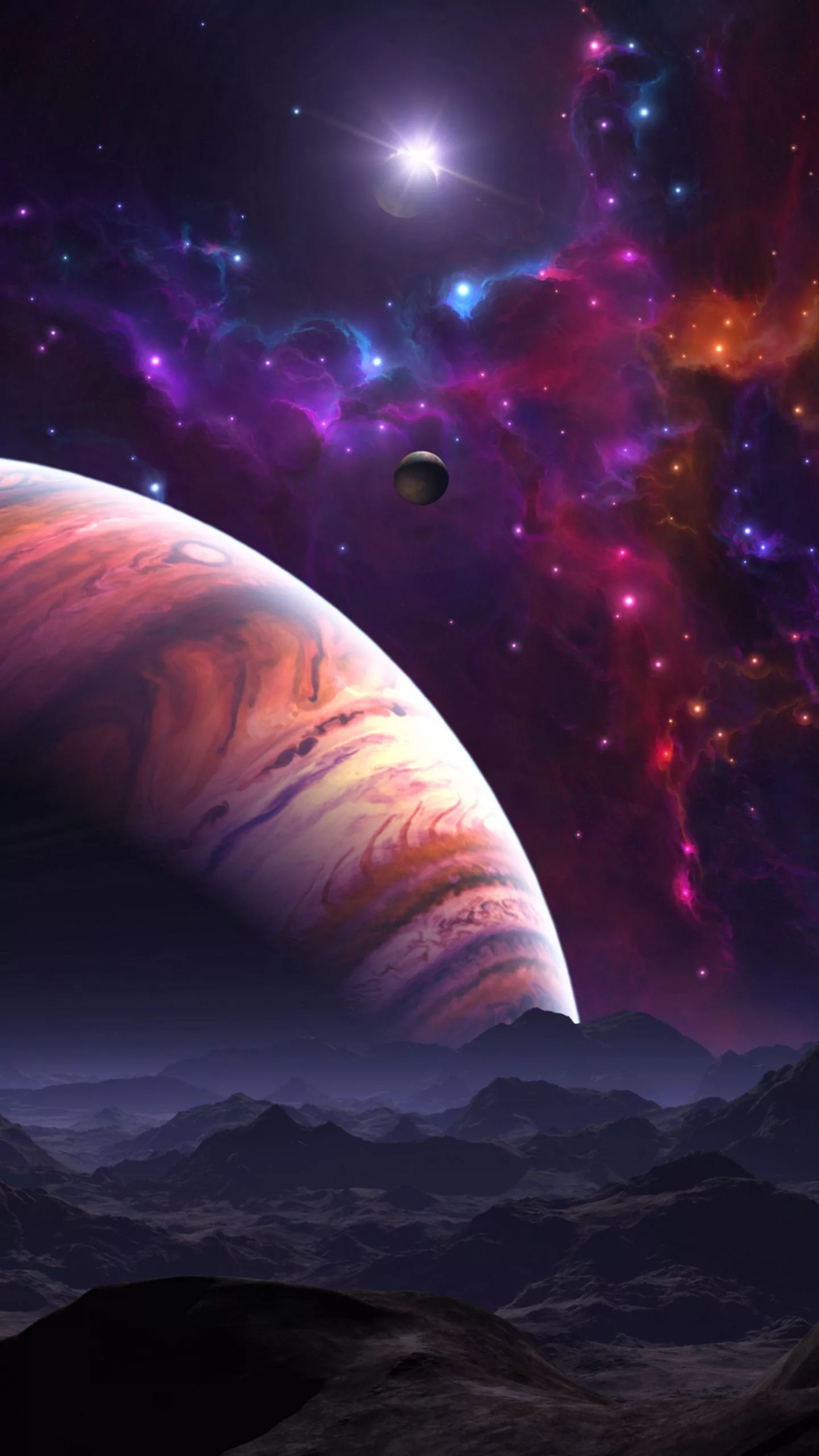 Download wallpaper 1440x2560 space