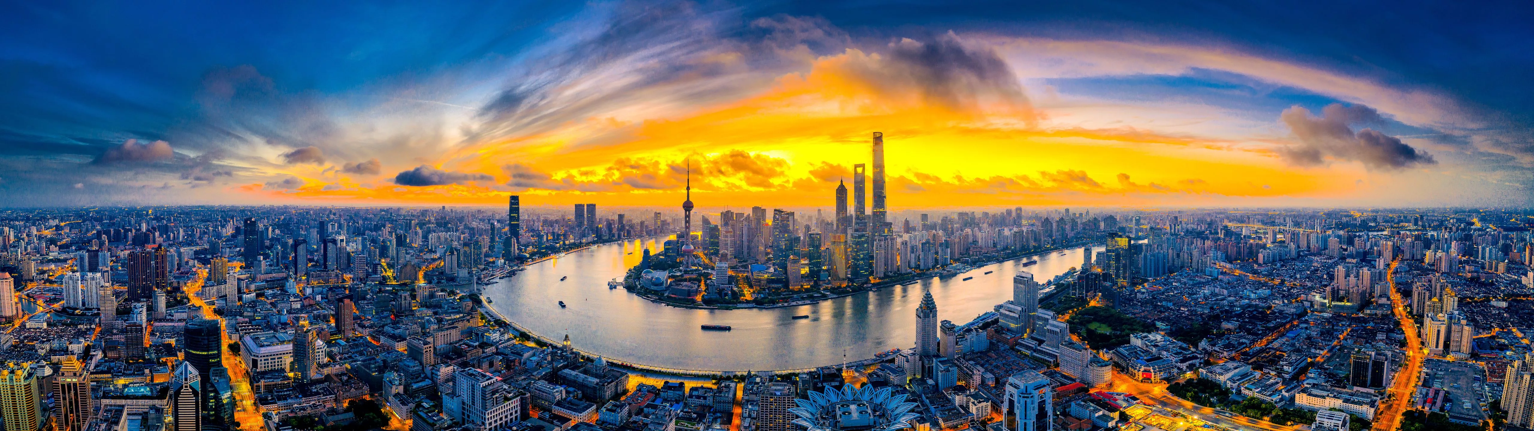 China Man Made Shanghai HD Wallpaper