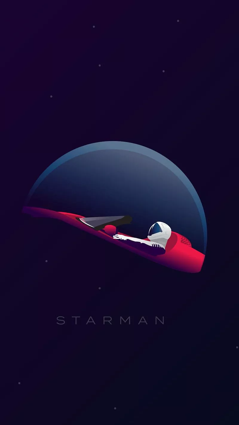 Elon Musk, logo, phone, HD phone