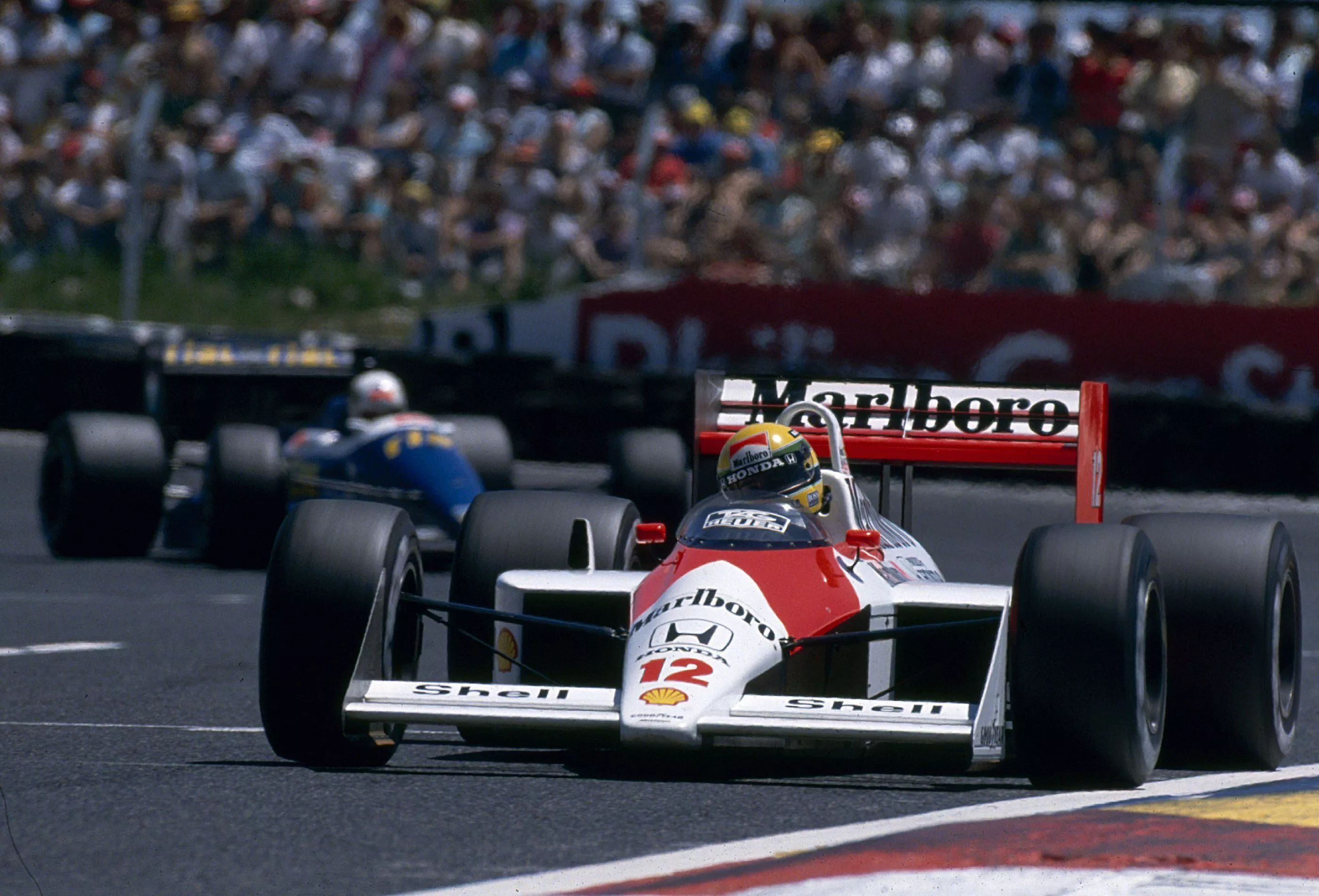 Wallpaper Ayrton Senna, GP France