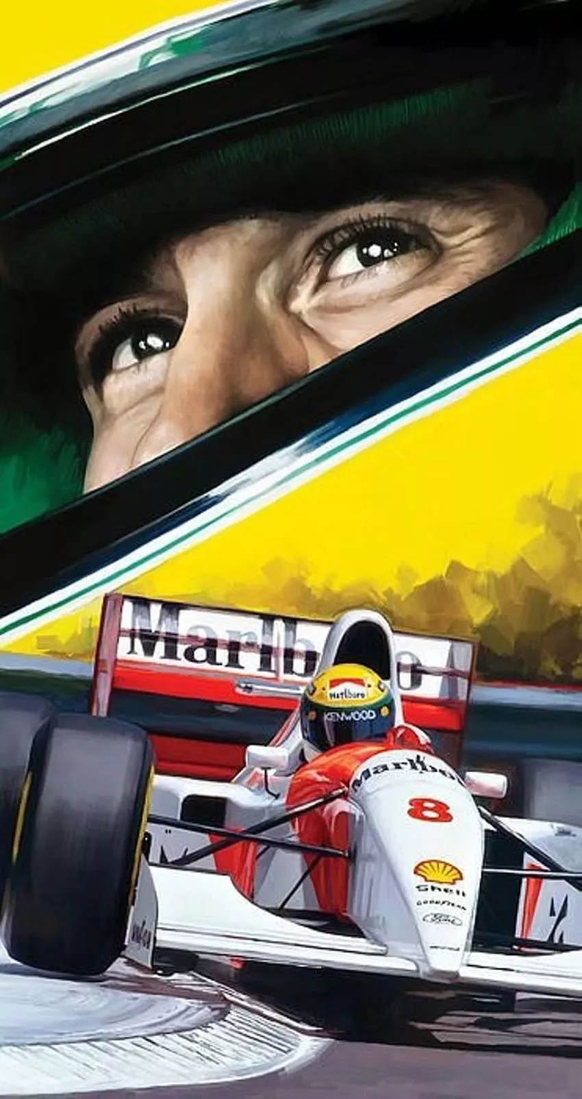 Ayrton senna HD wallpaper