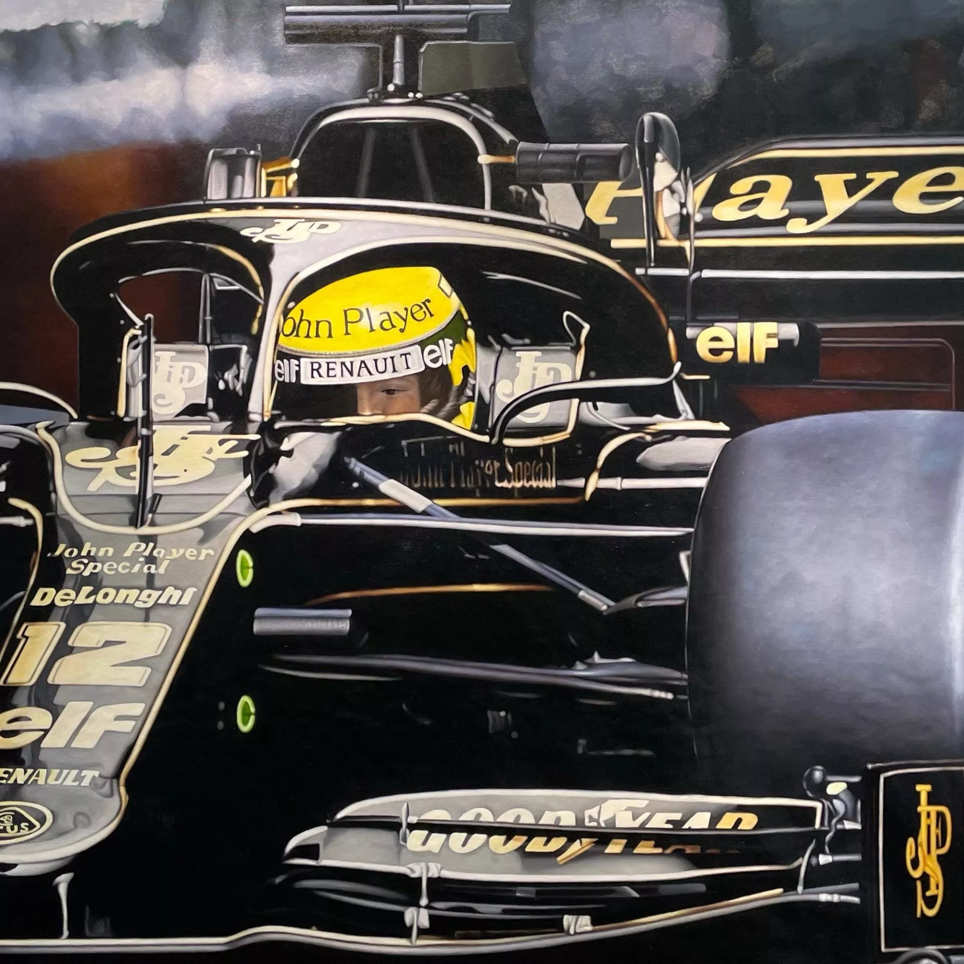 Ayrton Senna & Lotus 98T's