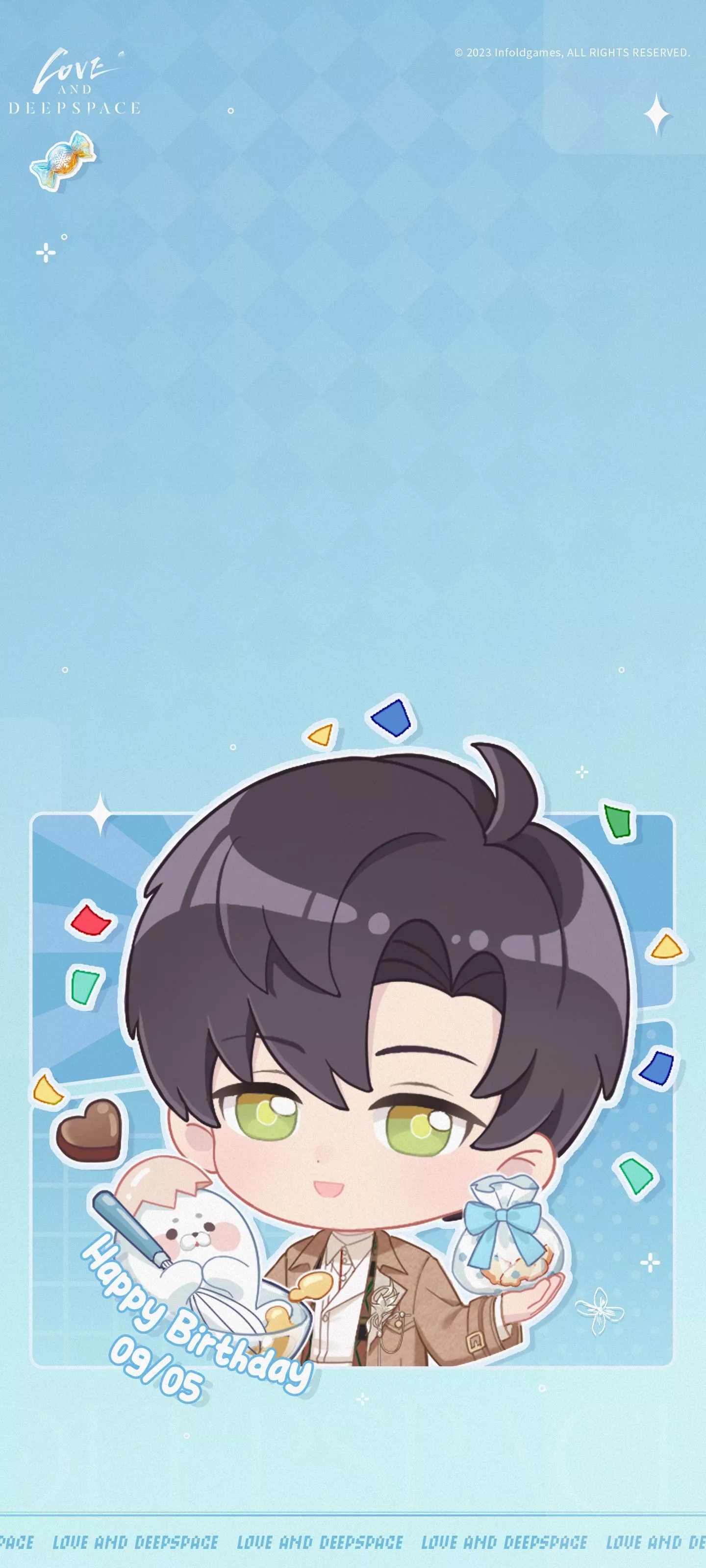 Love and Deepspace. Chibi Wallpaper