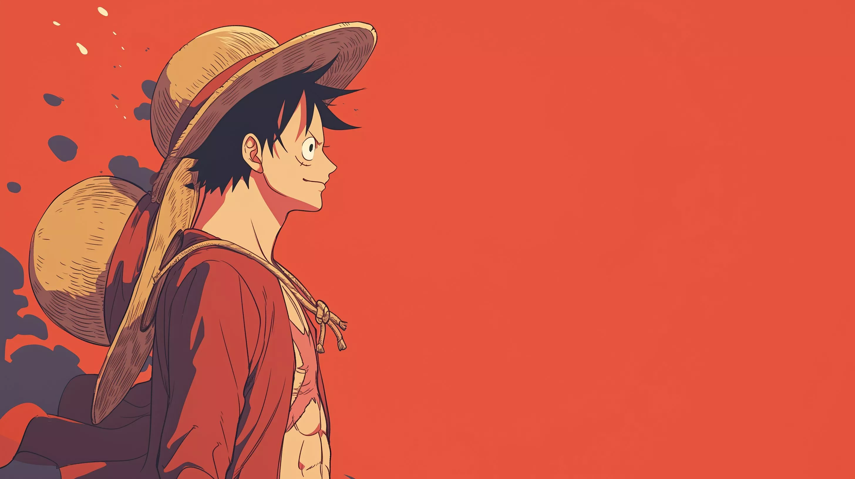Minimal Monkey D. Luffy One Piece 2K