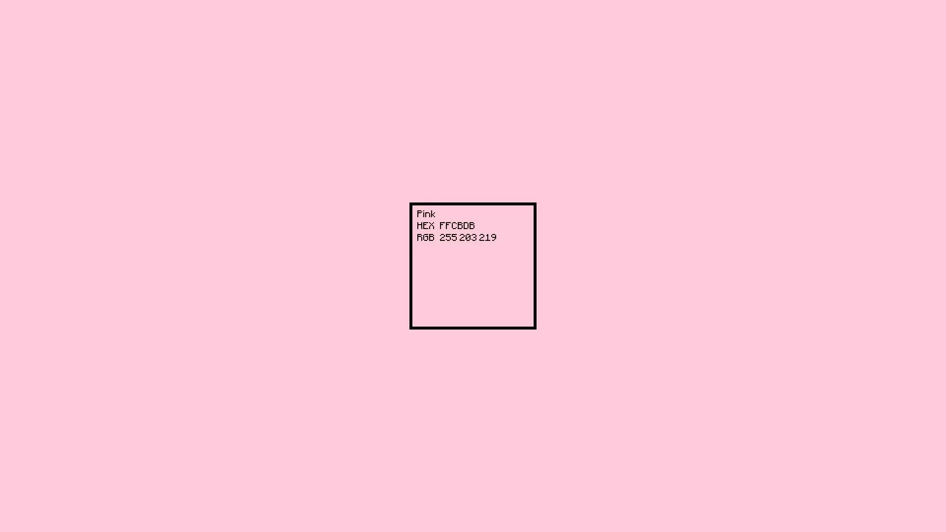 Pink minimalist wallpaper