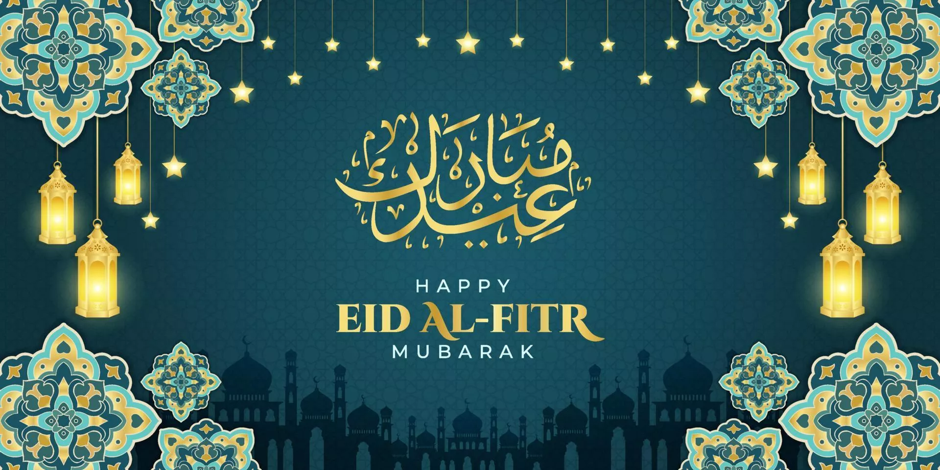 Eid Al Fitr Vector Art, Icon