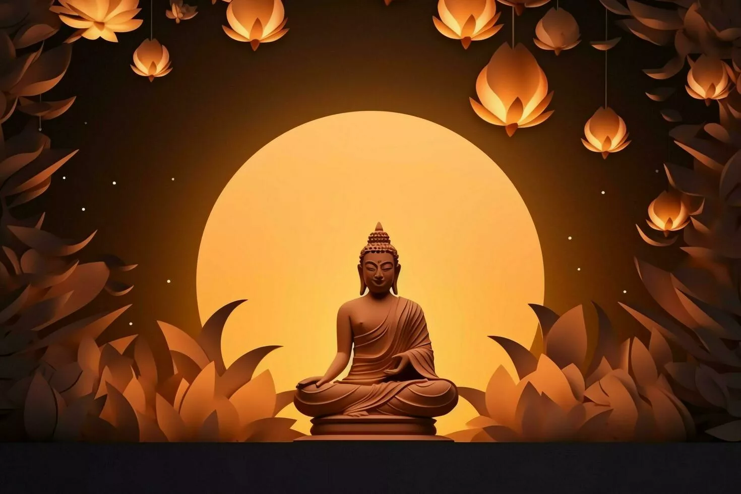 vesak buddha purnima day