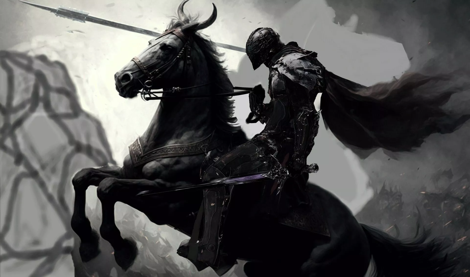Knight with Horse