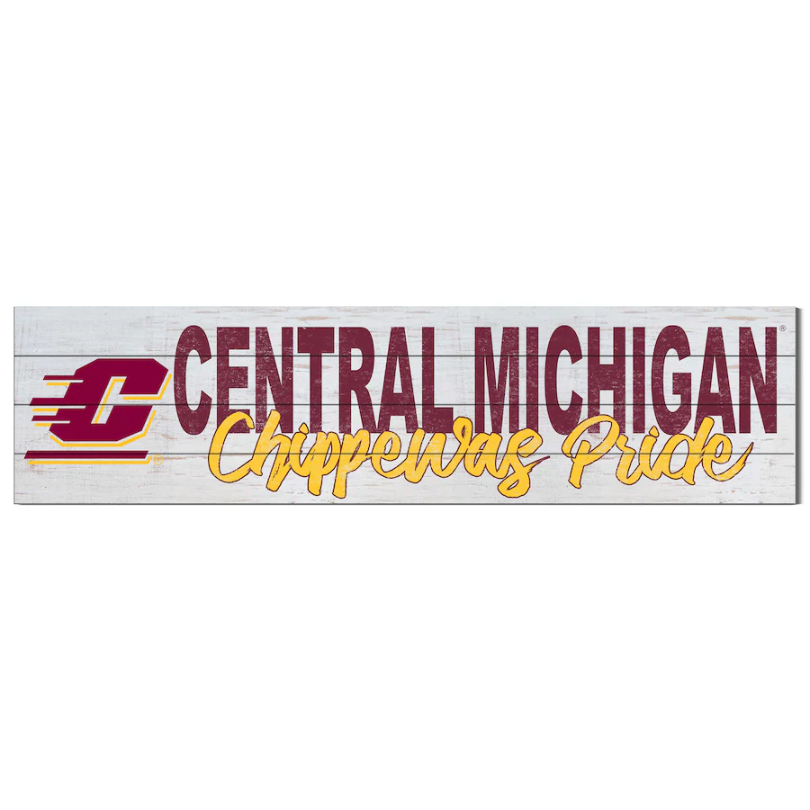 Central Michigan Chippewas 40'' x 10