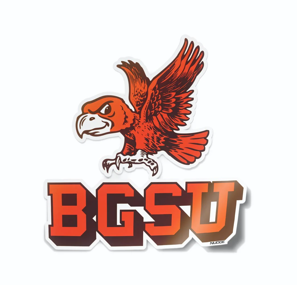 BGSU Falcon Car Decal