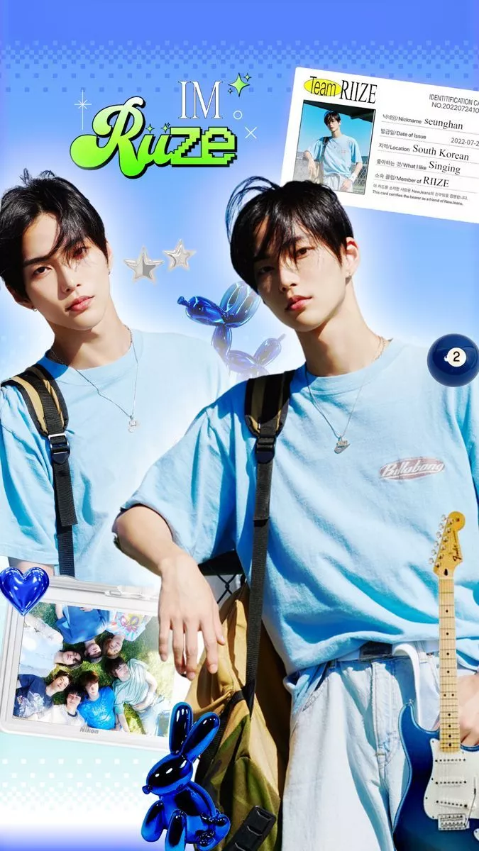 Seunghan RIIZE Wallpaper y2k. Kpop