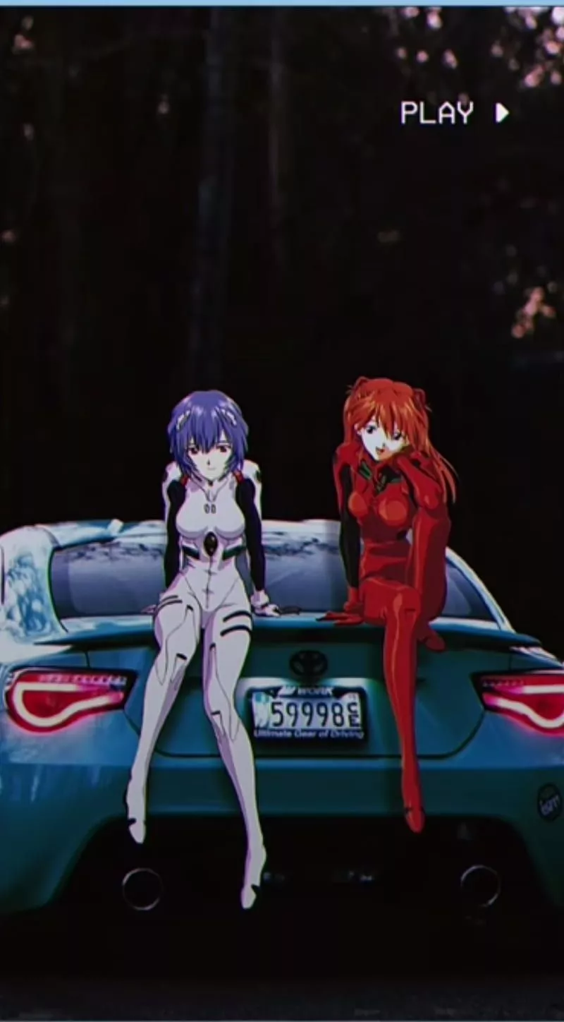 Toyota 86 anime, jdm anime, toyota 86