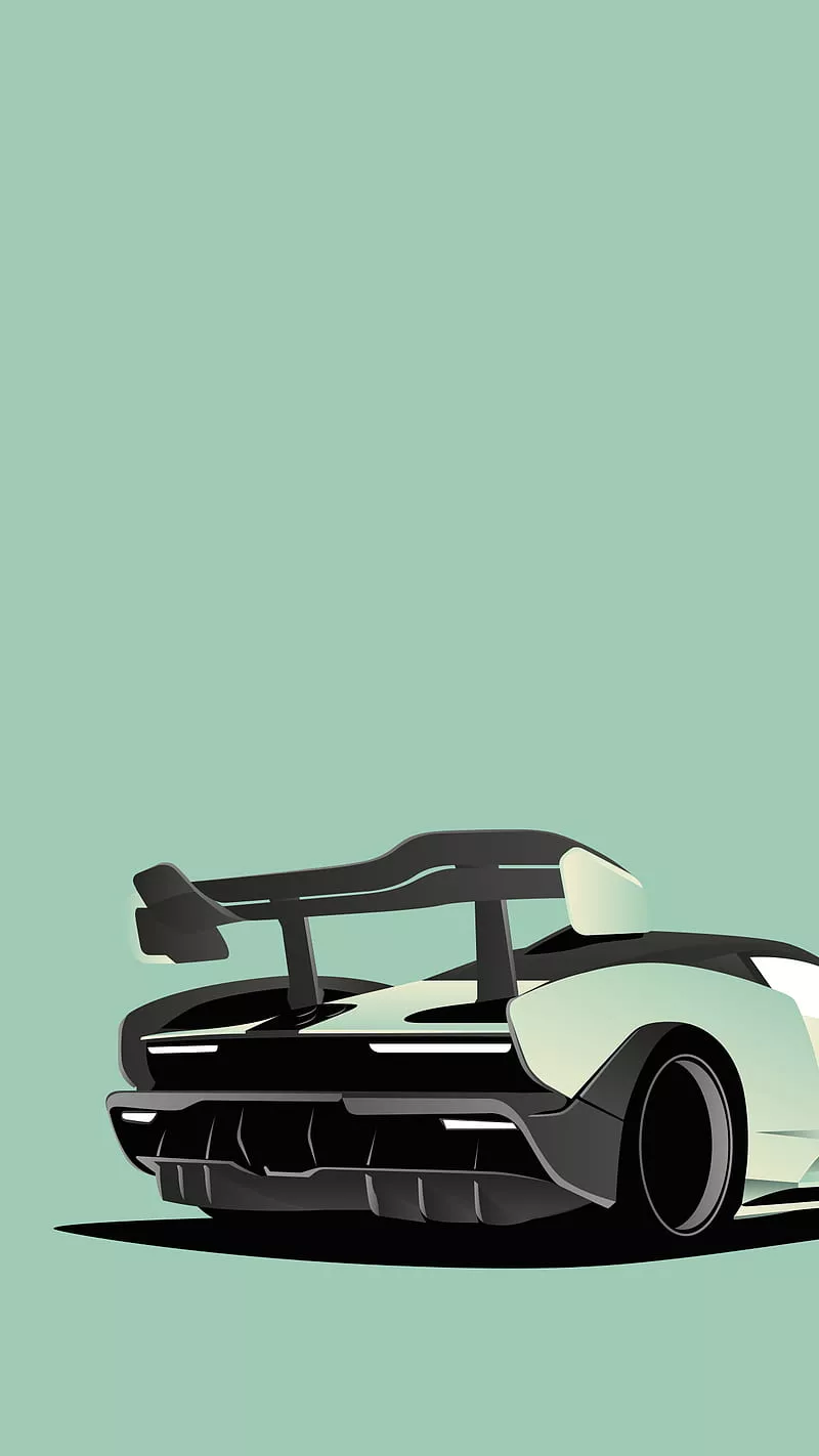 Mclaren Senna, bts, naruto, car, demon