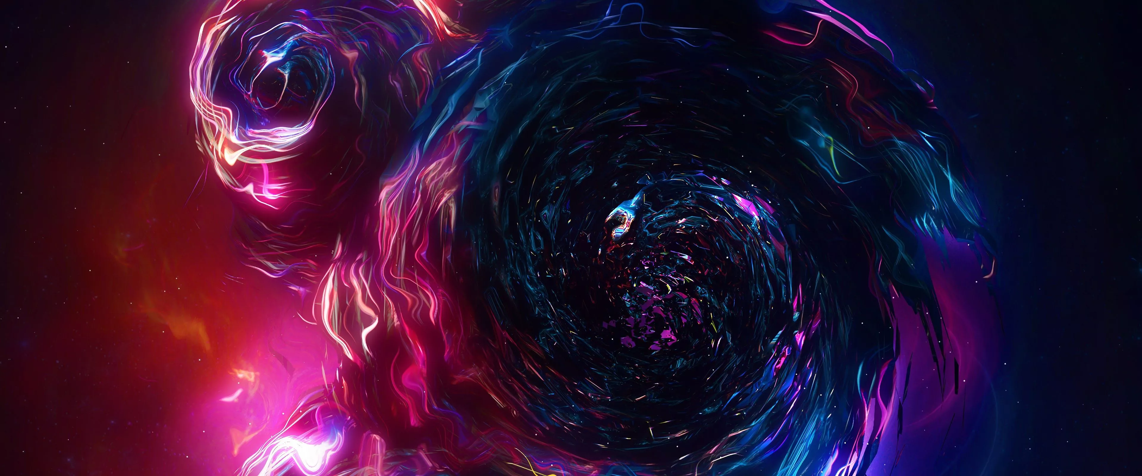 Space Abstract 4K Wallpaper
