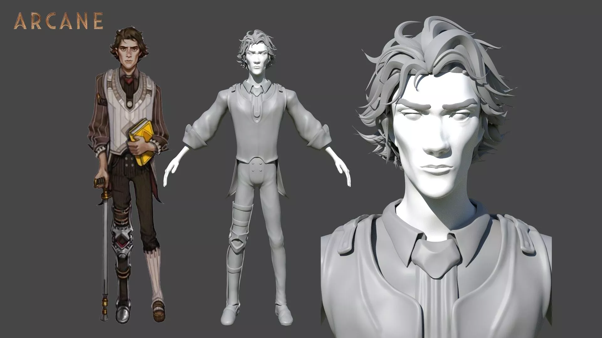 Arcane Viktor Fan Sculpt