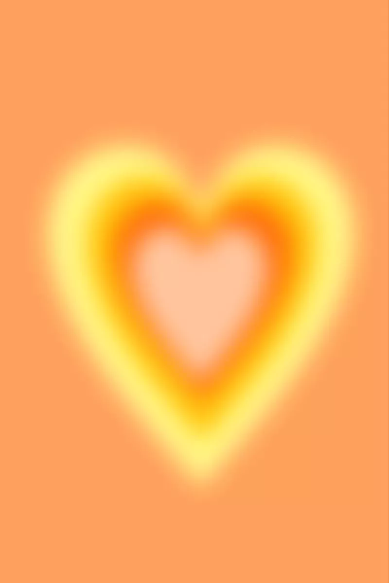 orange + yellow themed aura!