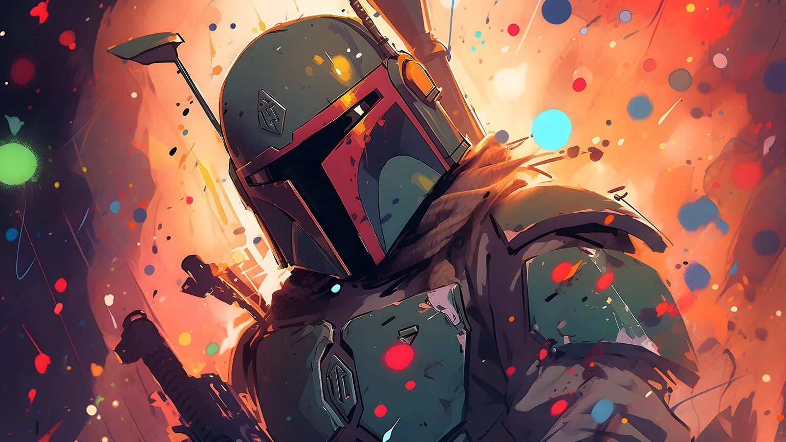 Star Wars Mandalorian Desktop Wallpaper