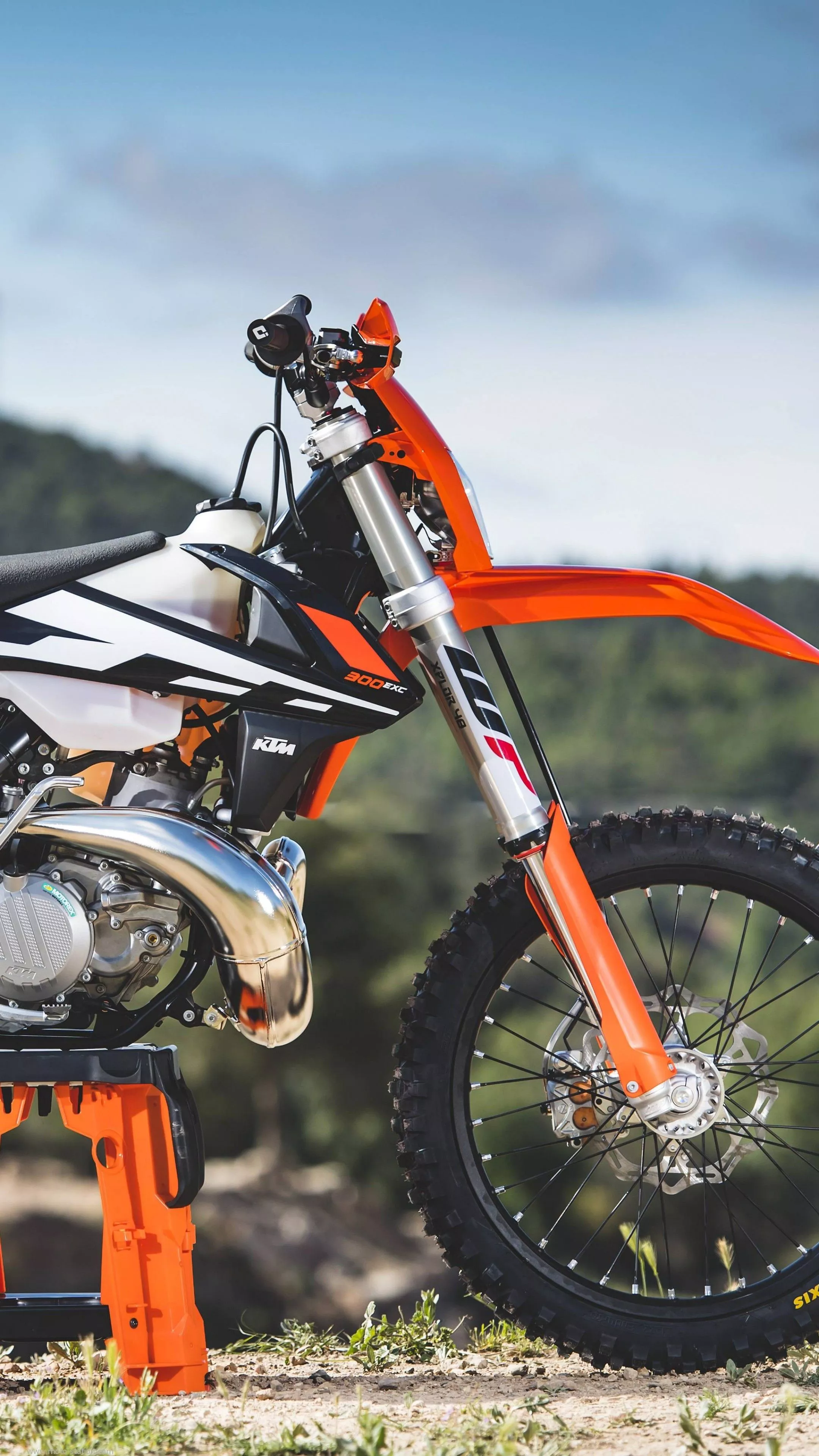 KTM Dirt Bike Wallpaper