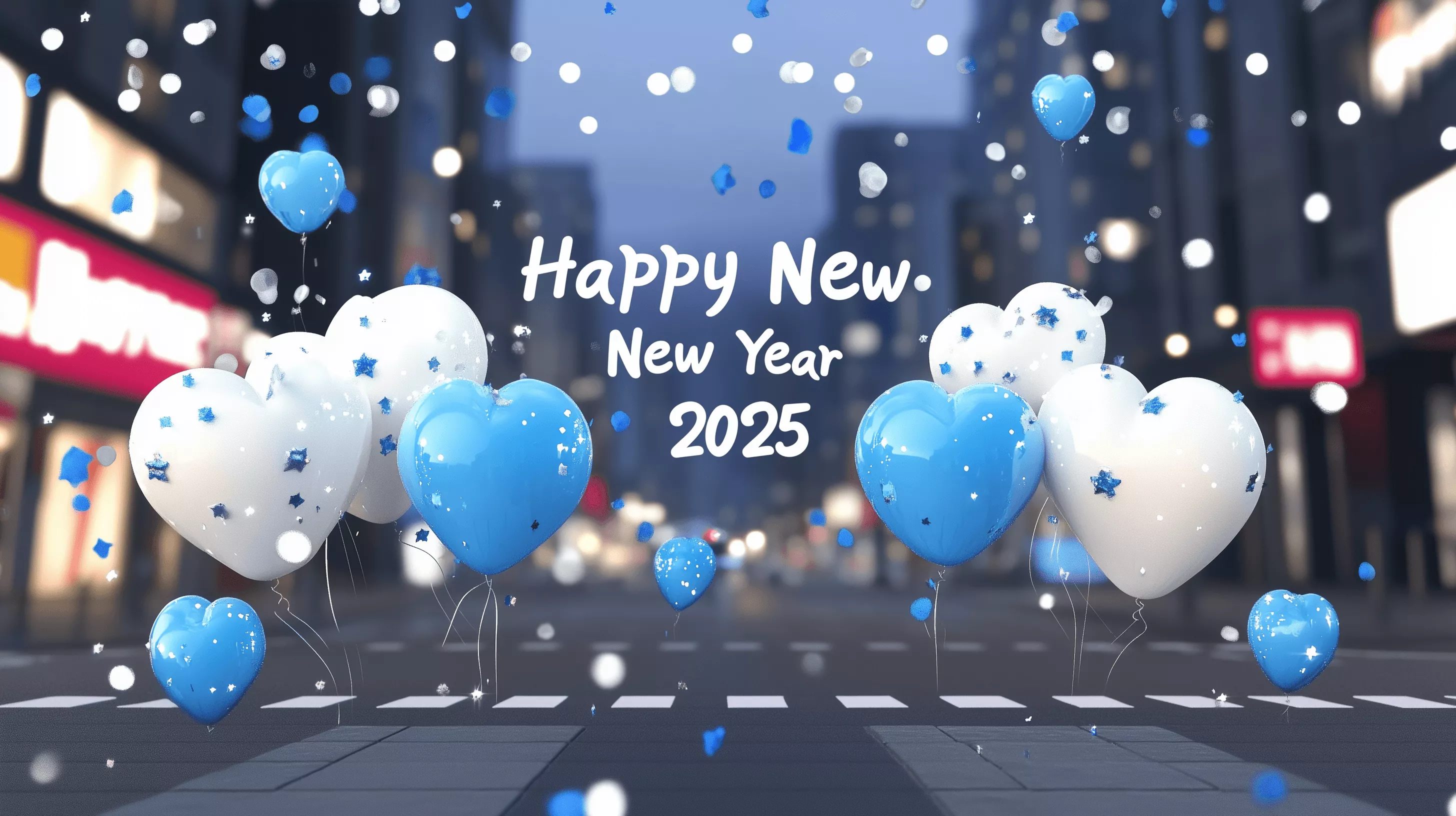 HD Wallpaper with Festive Balloons