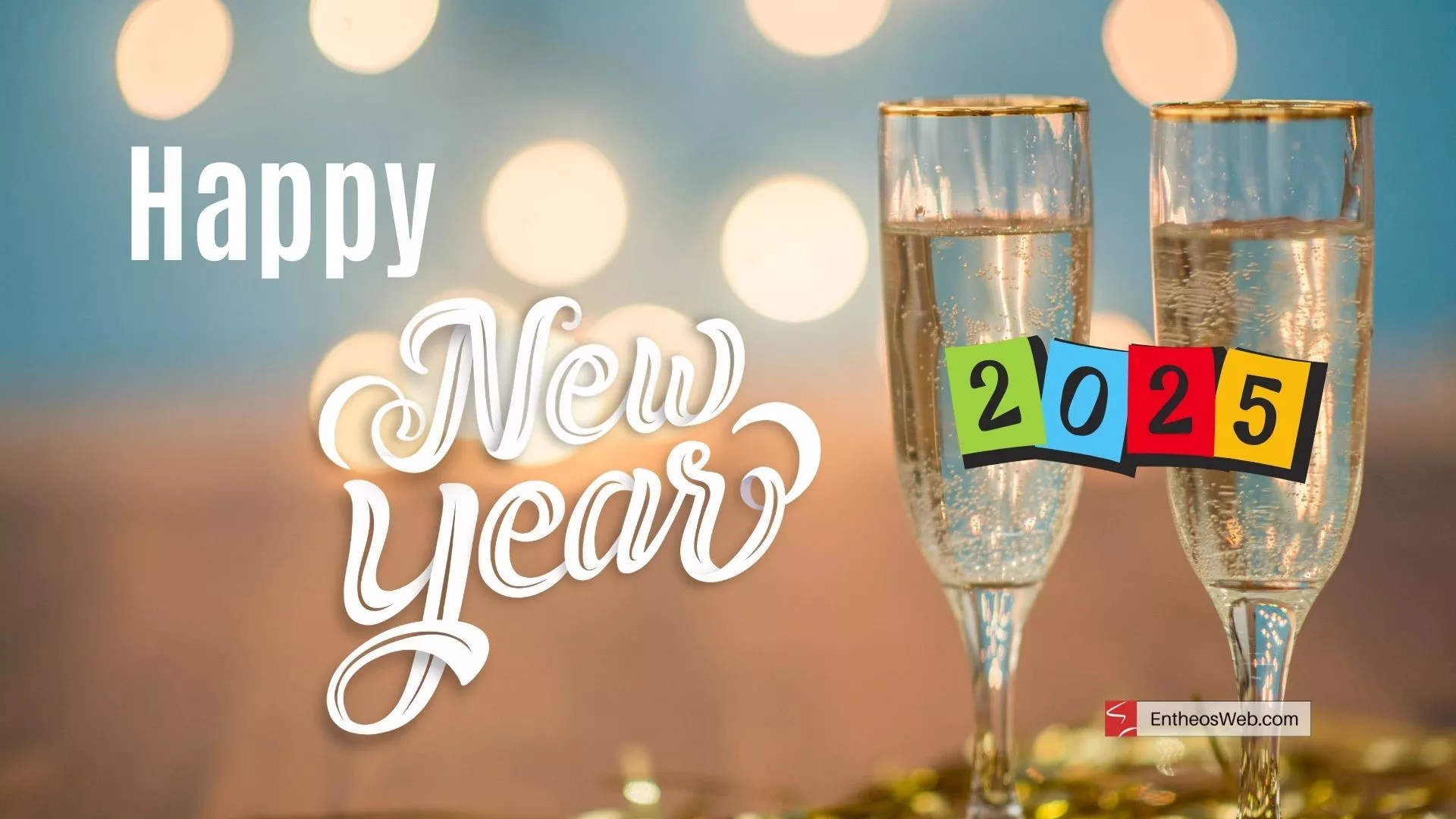 Happy New Year 2025 Wallpaper
