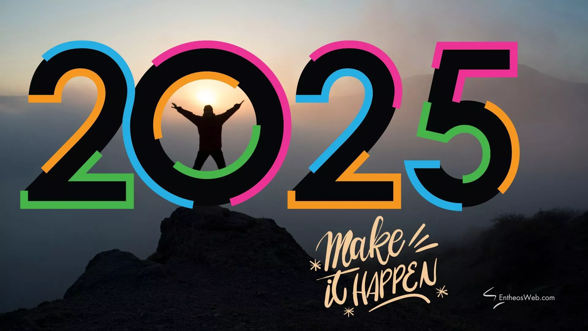 Motivational 2025 Desktop Wallpaper