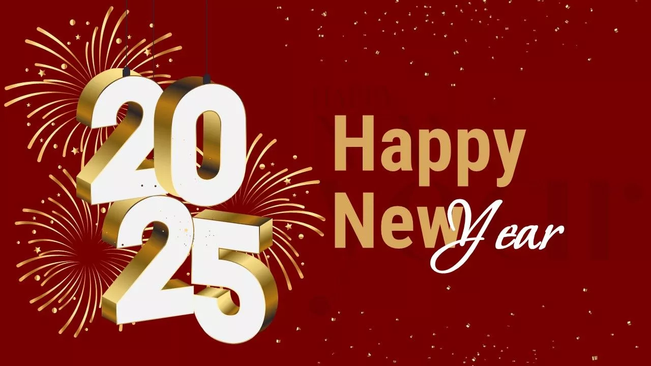 Happy New Year 2025 Poster