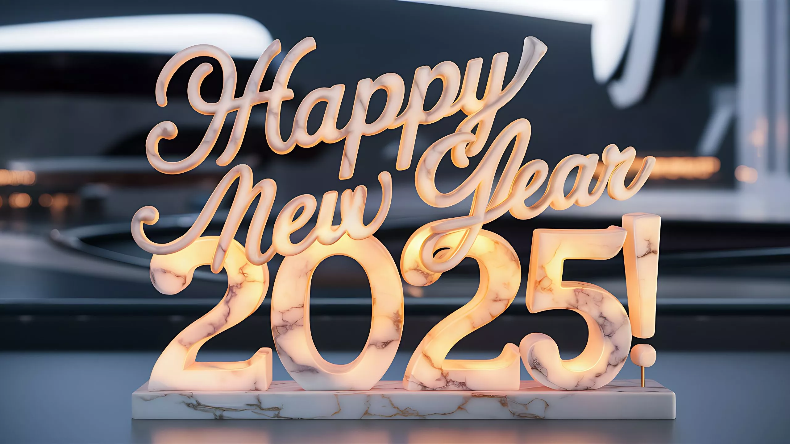Free 2025 New Year Card Design Festive