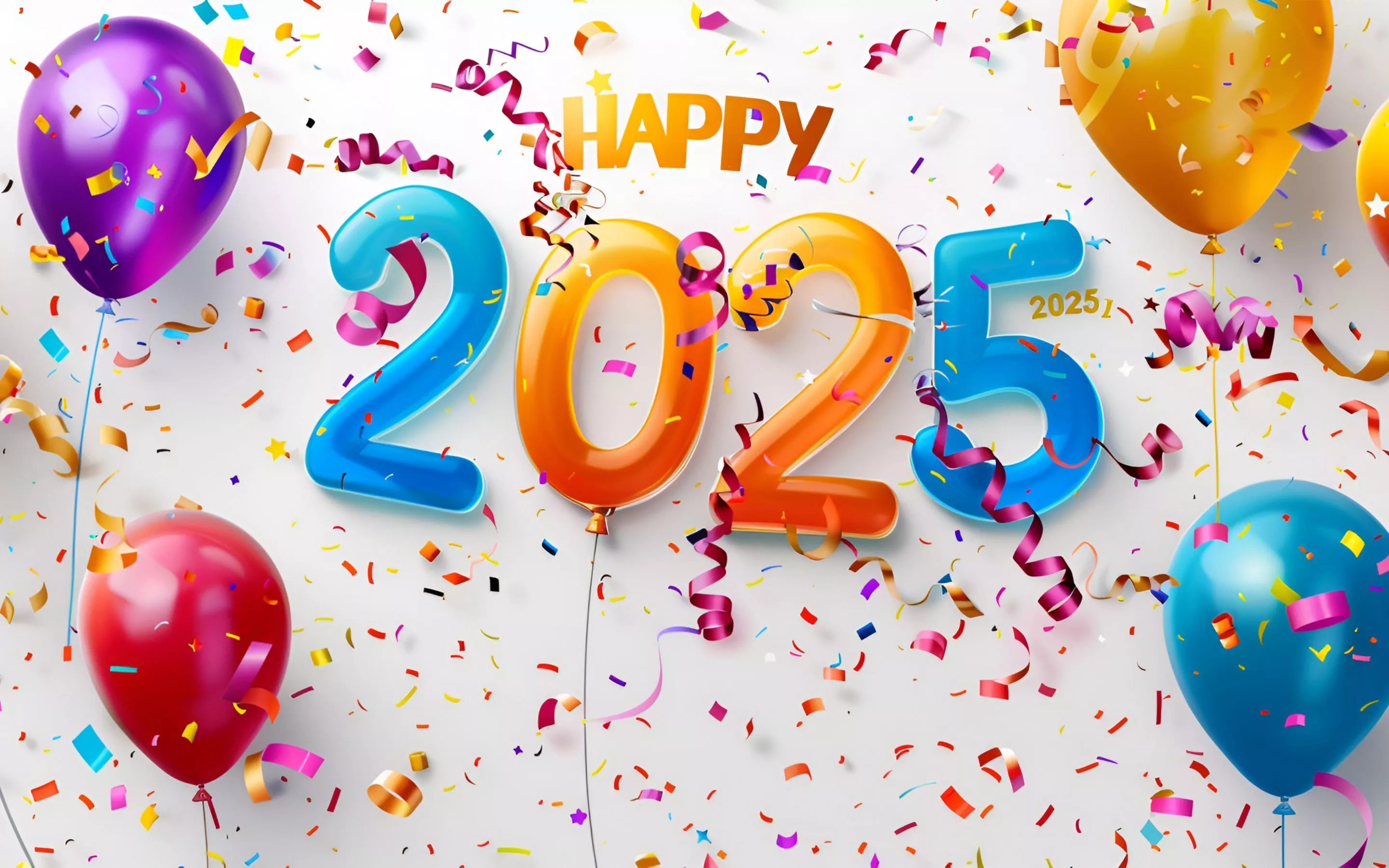 Happy New Year 2025 Wallpapers Wallpaper Cave