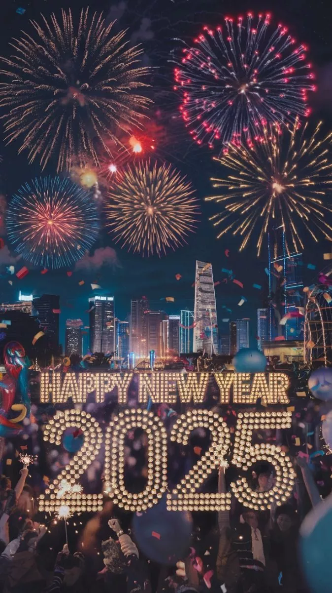 Happy New Year 2025 Wishes, Image