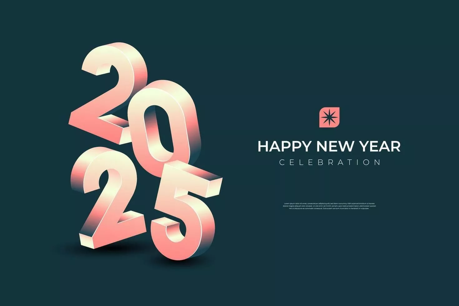 Eve fireworks, countdown