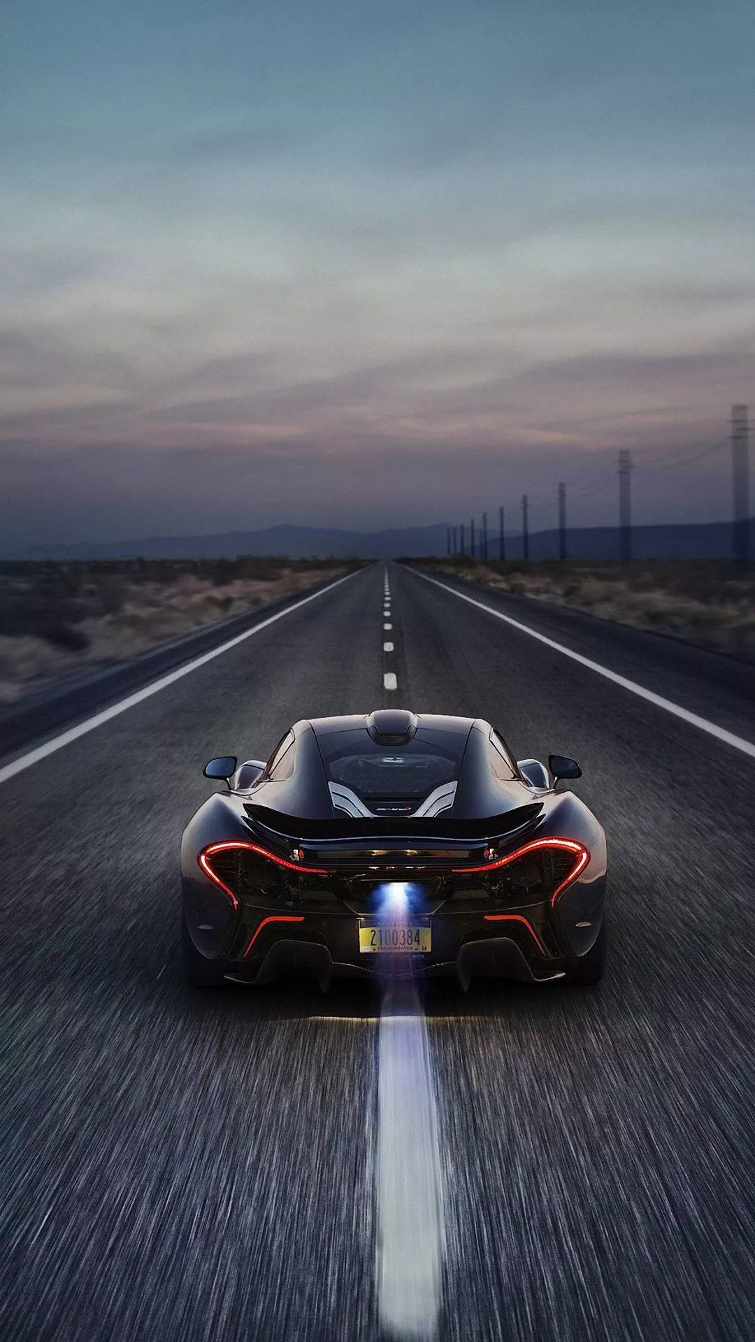Futuristic Mclaren P1 Supercar